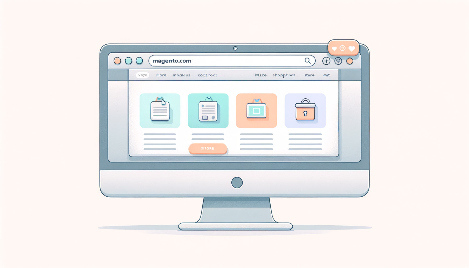 Magento locked base URL